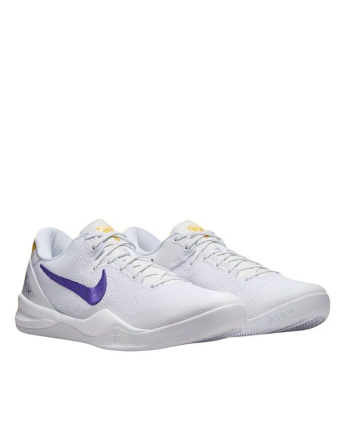 NIKE KOBE 8 PROTRO LAKERS HOME WHITE HF9550 100