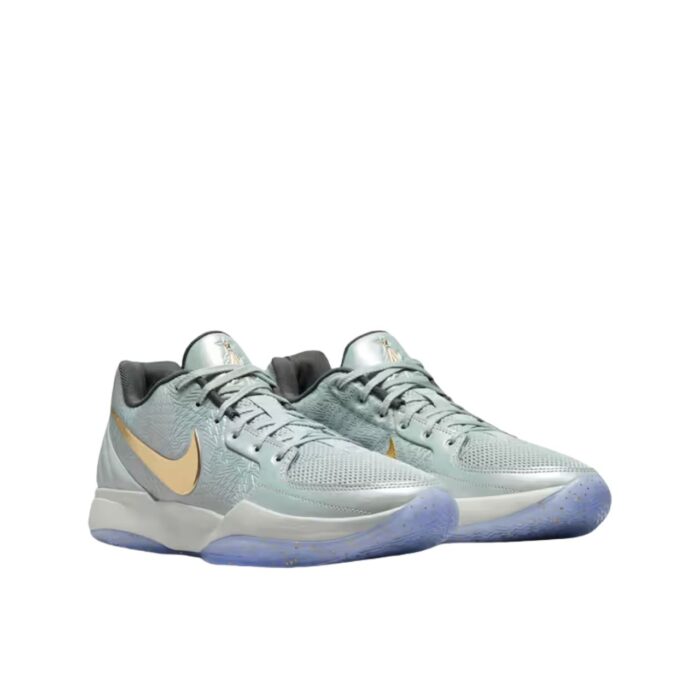 NIKE JA MORANT 2 CHRISTMAS LIGHT SILVER AND IRON GREY FV6070 002