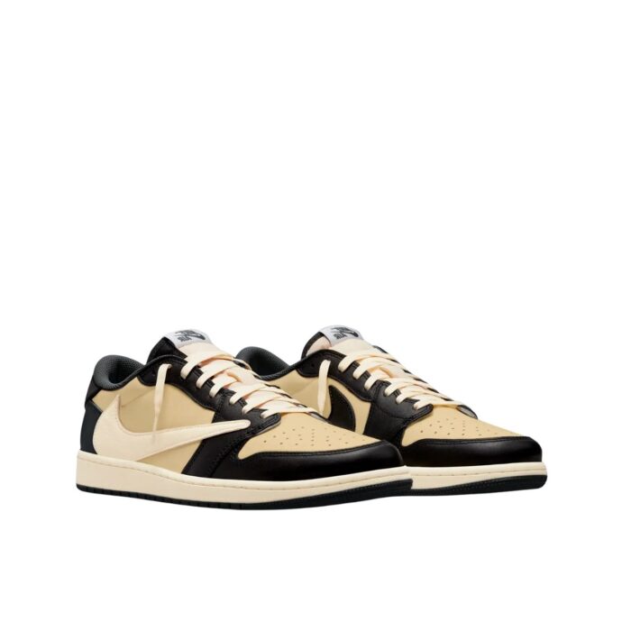 NIKE AIR JORDAN 1 LOW OG X TRAVIS SCOTT PALE VANILLA DM7866 201