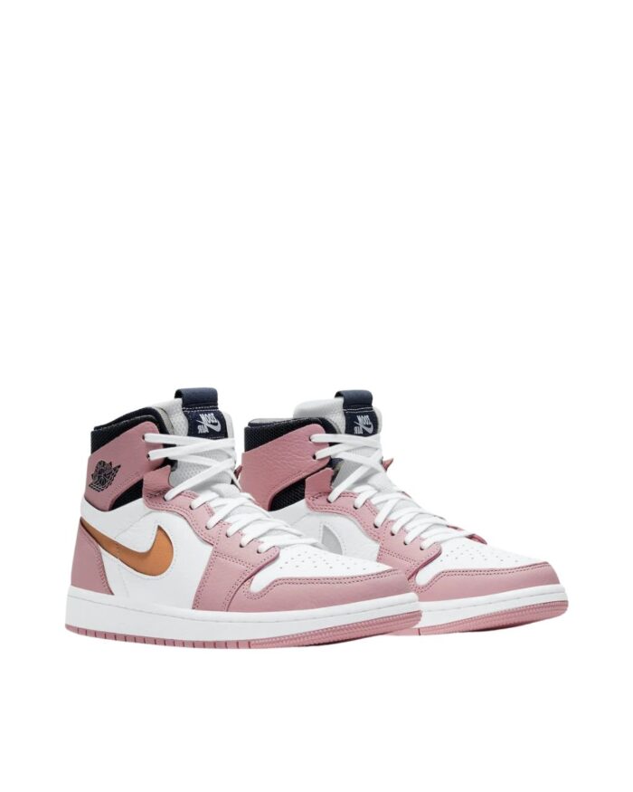 NIKE AIR JORDAN 1 HIGH ZOOM CMFT PINK GLAZE CACTUS FLOWER CT0979 601