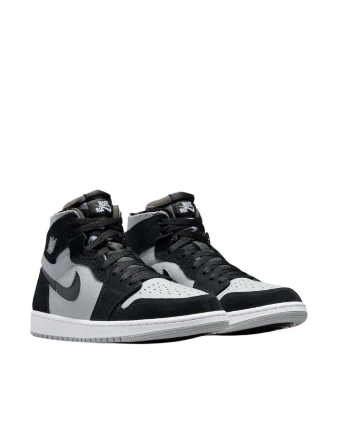 NIKE AIR JORDAN 1 HIGH ZOOM CMFT BLACK LIGHT SMOKE GREY CT0978 001