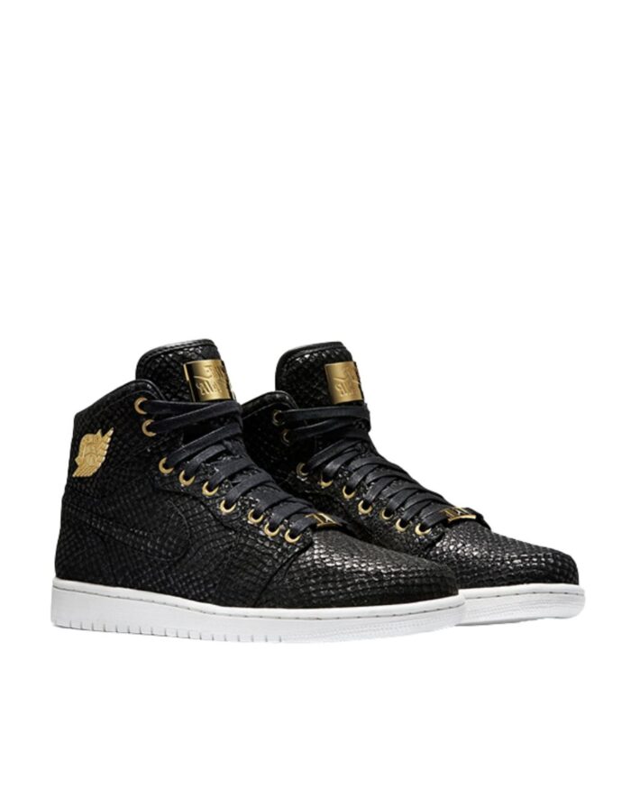 NIKE AIR JORDAN 1 RETRO PINNACLE BLACK 705075 030