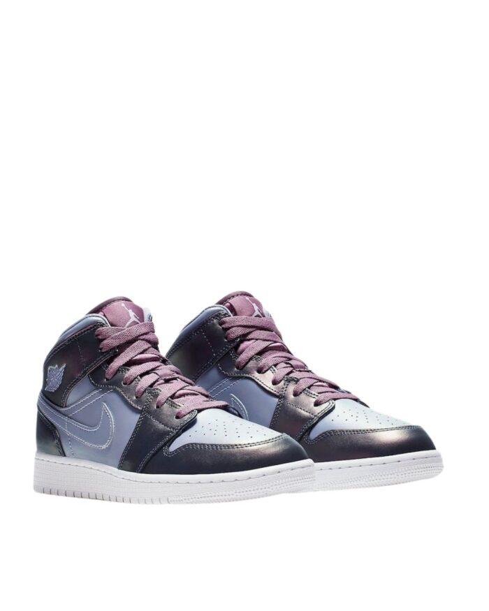 NIKE AIR JORDAN 1 MID MONSOON PURPLE GS AV5174 400