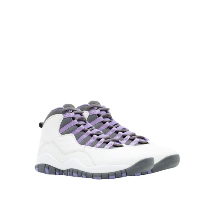 NIKE AIR JORDAN 10 RETRO WHITE MEDIUM VIOLET 311770 151