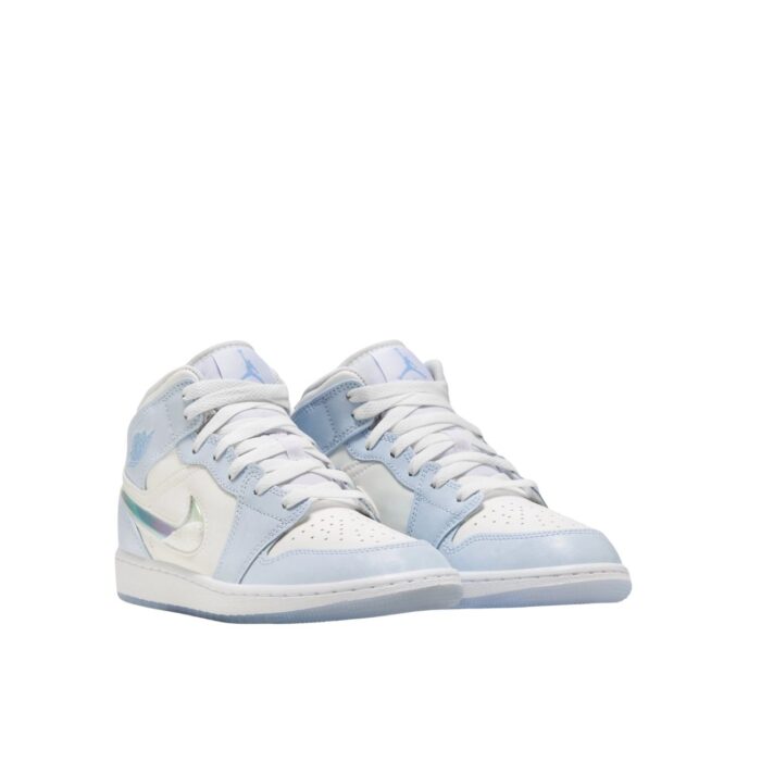 NIKE AIR JORDAN 1 MID SE GLITTER SWOOSH FQ9117 400
