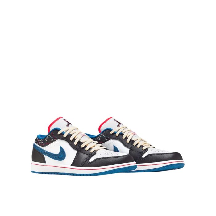 NIKE AIR JORDAN 1 LOW SE BLACK INDUSTRIAL BLUE FV3622 141