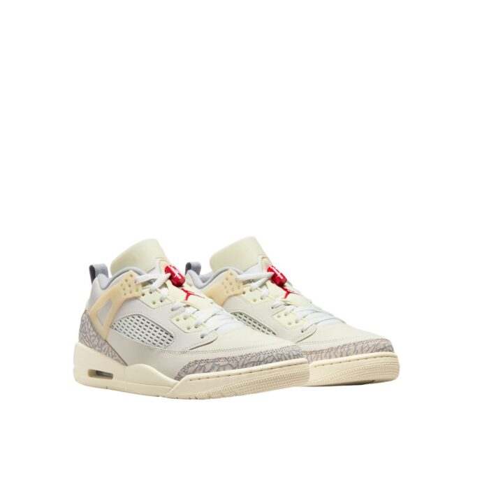 NIKE AIR JORDAN SPIZIKE LOW SAIL UNIVERSITY RED FQ1759 100