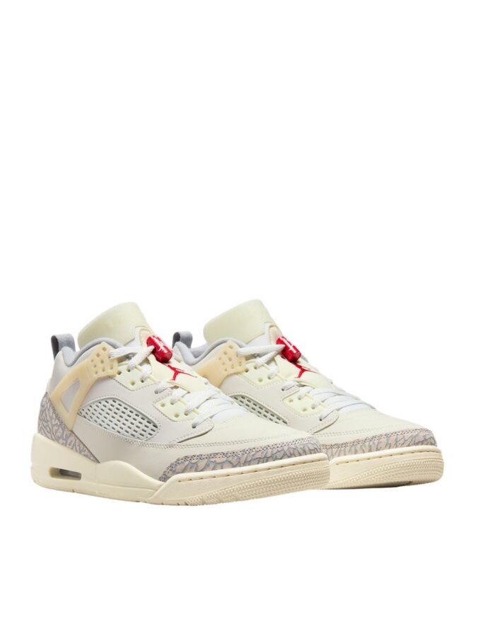 NIKE AIR JORDAN SPIZIKE LOW SAIL UNIVERSITY RED FQ1759 100
