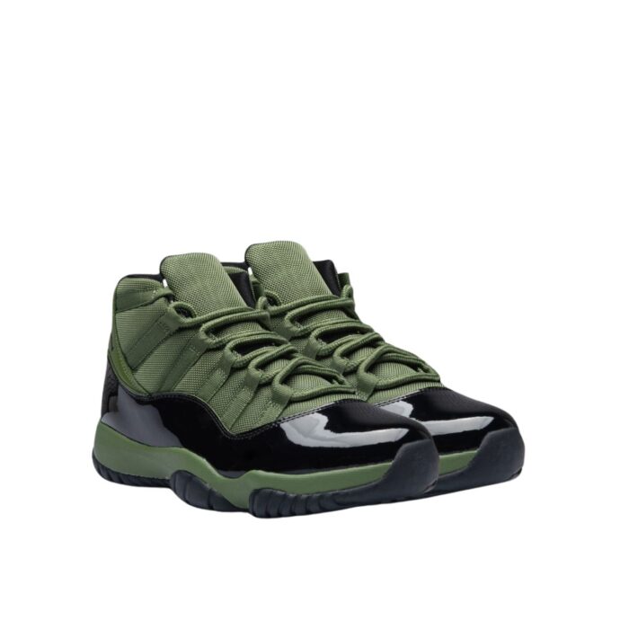 NIKE AIR JORDAN 11 RETRO ARMY GREEN BLACK CT8012 300