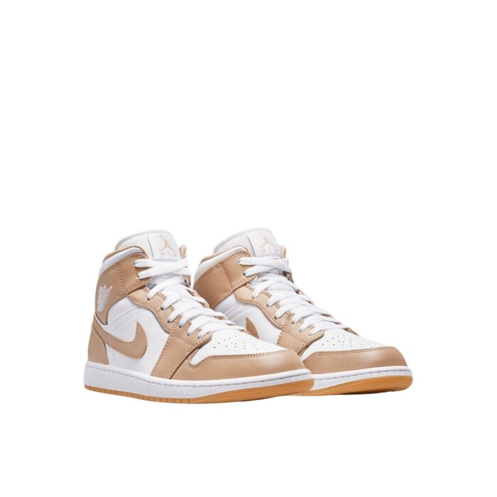 NIKE AIR JORDAN 1 MID TAN GUM 554724 271