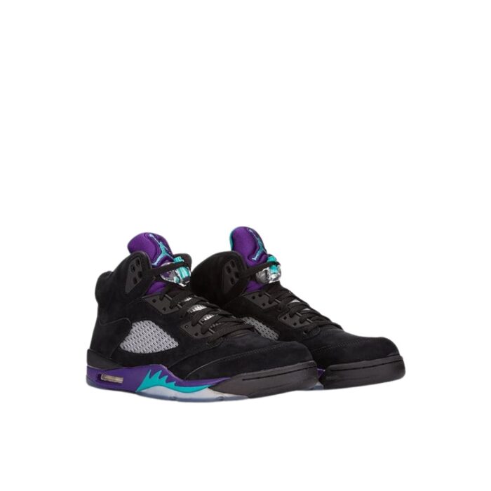 NIKE AIR JORDAN 5 BLACK GRAPE 136027 007