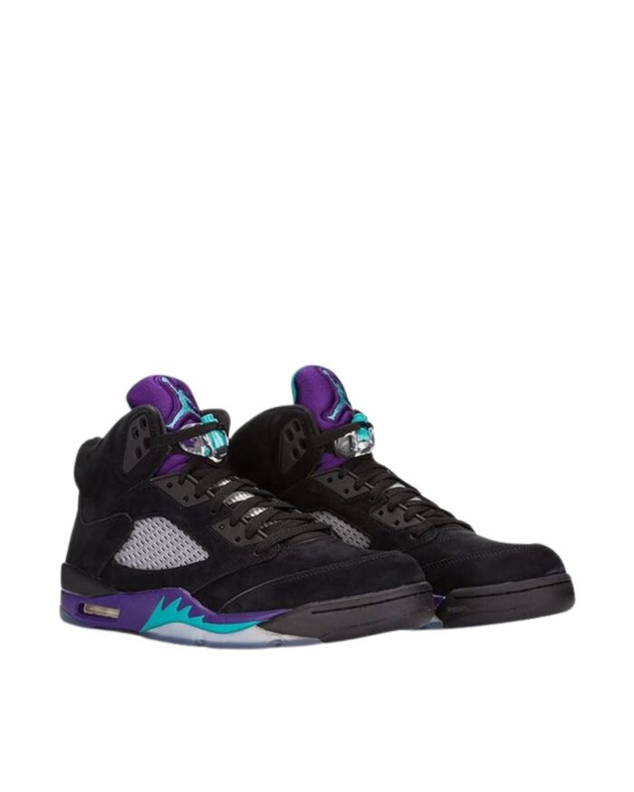 NIKE AIR JORDAN 5 BLACK GRAPE 136027 007