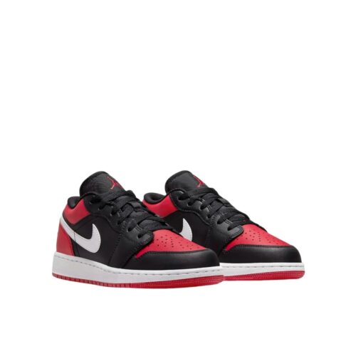NIKE AIR JORDAN 1 LOW ALTERNATE BRED TOE 553558-066