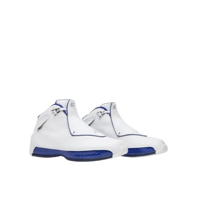 NIKE AIR JORDAN 18 OG WHITE SPORT ROYAL 305869 101