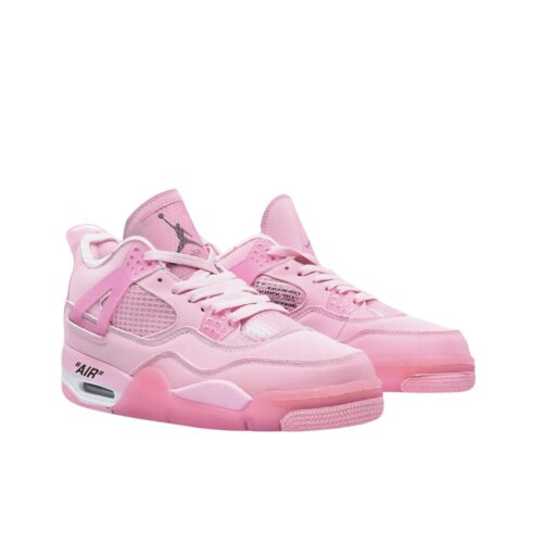 NIKE AIR JORDAN 4 X OFF WHITE SAIL PINK 
