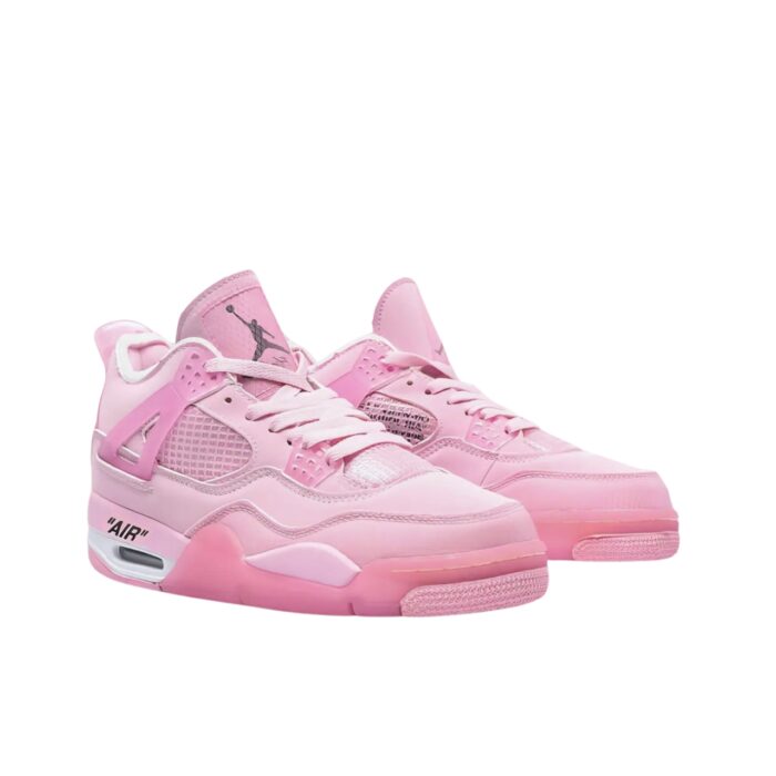 NIKE AIR JORDAN 4 X OFF WHITE SAIL PINK 