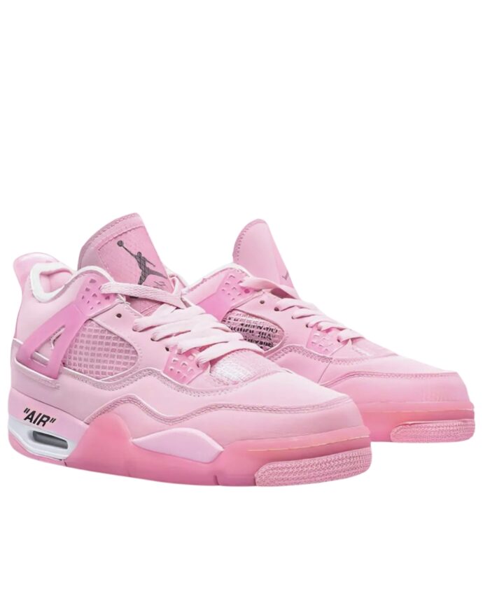 NIKE AIR JORDAN 4 X OFF WHITE SAIL PINK 