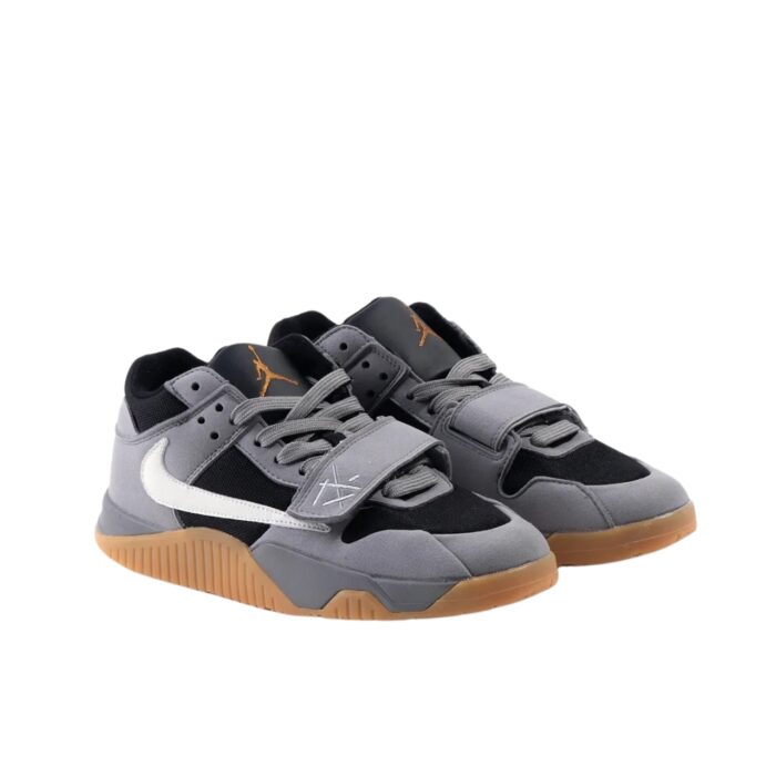 NIKE JORDAN JUMPMAN JACK X TRAVIS SCOTT GREY BLACK GUM