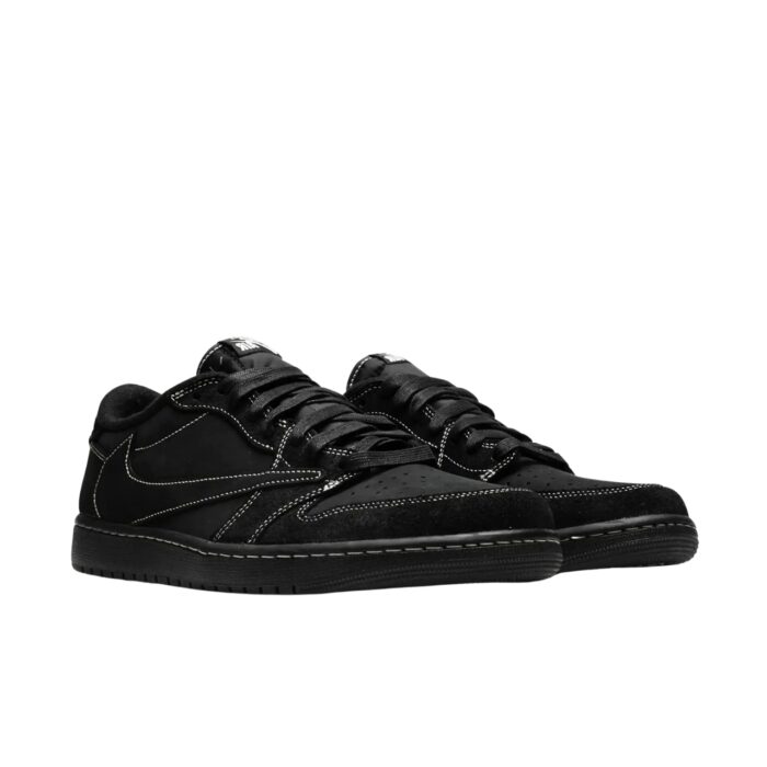 NIKE AIR JORDAN 1 LOW OG X TRAVIS SCOTT BLACK PHANTOM DM7866 001