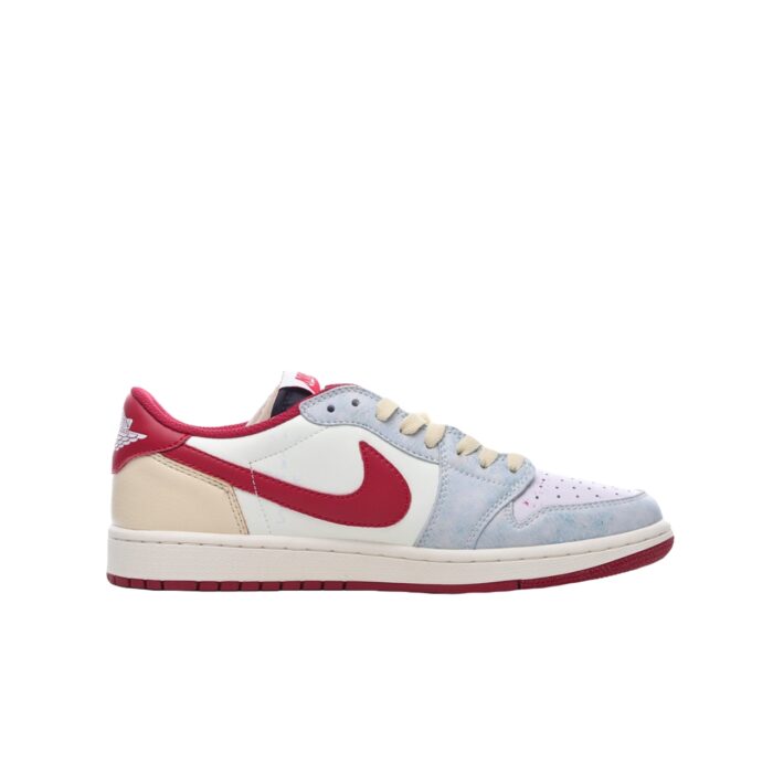 NIKE AIR JORDAN 1 RETRO LOW X TRAVIS SCOTT UNIVERSITY RED WHITE BLACK CM7866 125