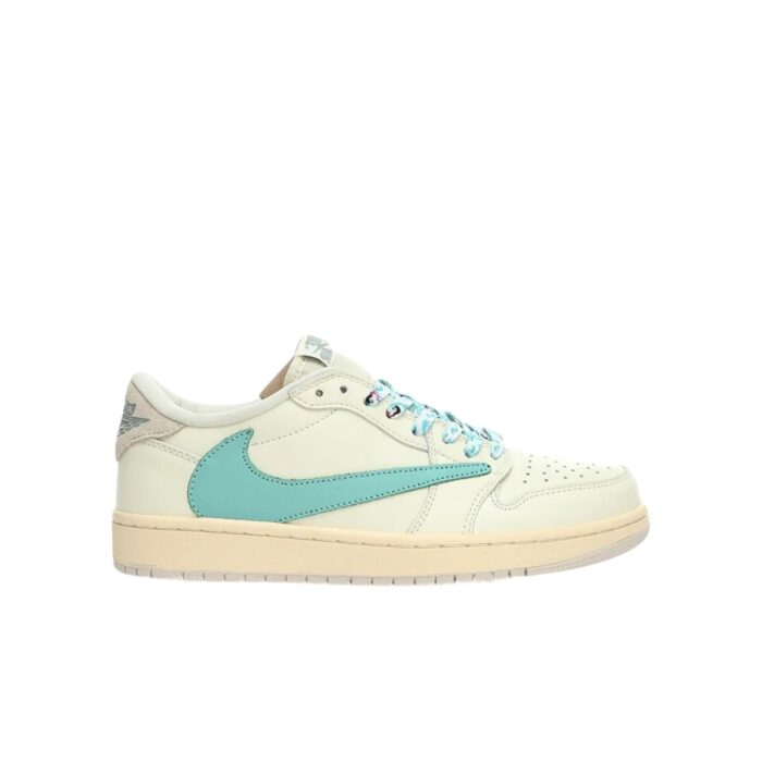 NIKE AIR JORDAN 1 LOW X TRAVIS SCOTT TIFFANY CREAM