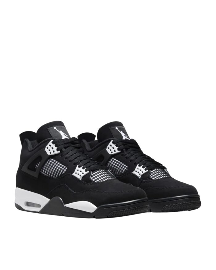 NIKE AIR JORDAN 4 WHITE THUNDER BLACK WHITE BLACK FQ8138 001