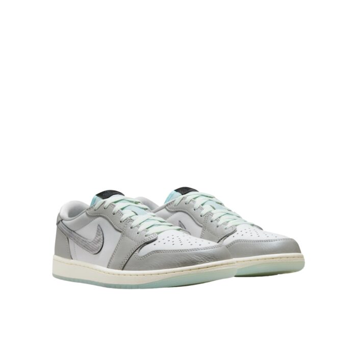 NIKE AIR JORDAN 1 LOW LUNAR NEW YEAR SUMMIT WHITE PHOTON DUST BARELY GREEN HF3144 100