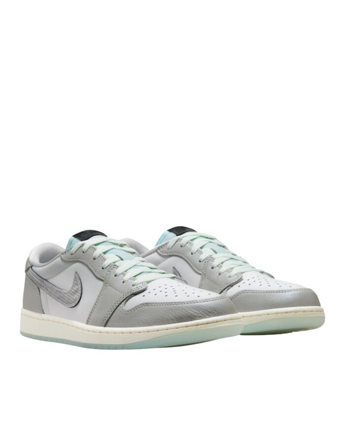 NIKE AIR JORDAN 1 LOW LUNAR NEW YEAR SUMMIT WHITE PHOTON DUST BARELY GREEN HF3144 100