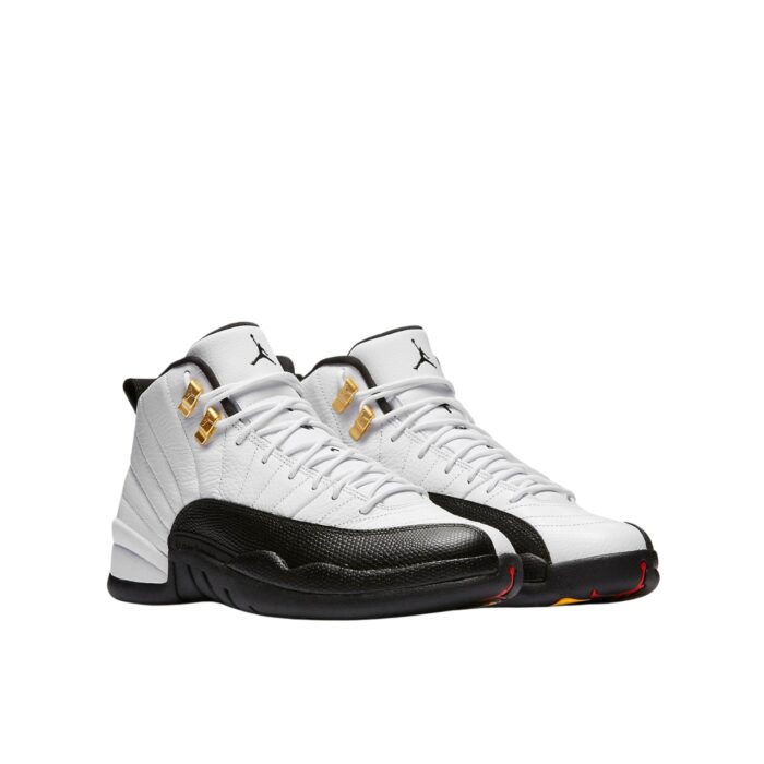 NIKE AIR JORDAN 12 RETRO TAXI WHITE BLACK 130690 125