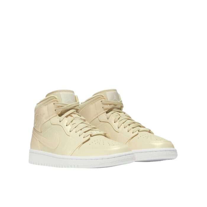 NIKE AIR JORDAN 1 MID GOOSE FEATHER YELLOW CK6587 200