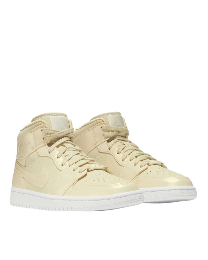 NIKE AIR JORDAN 1 MID GOOSE FEATHER YELLOW CK6587 200