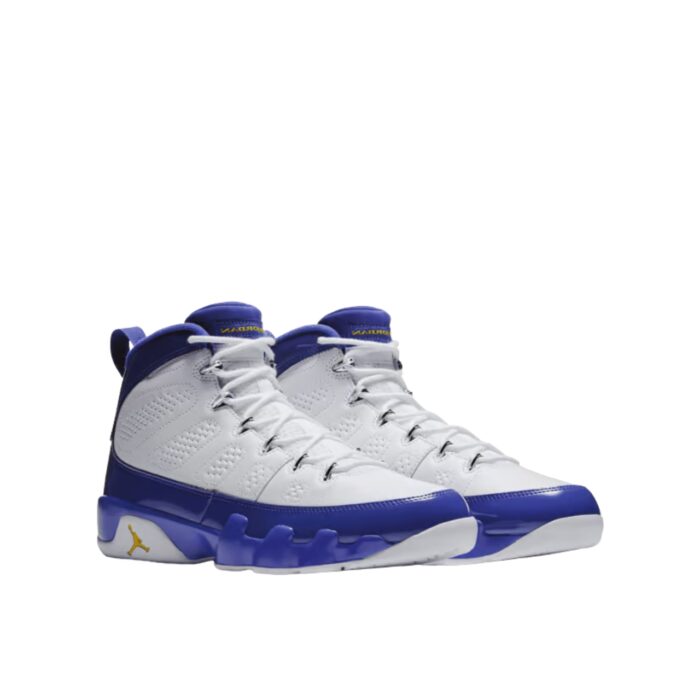 NIKE AIR JORDAN 9 RETRO KOBE BRYANT PE WHITE TOUR YELLOW CONCORD 302370 121