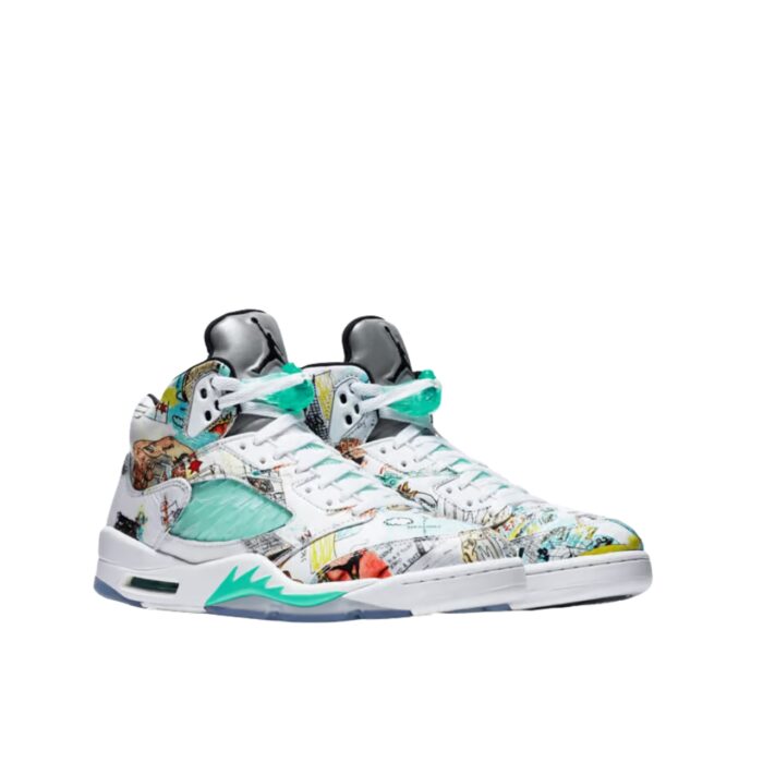 NIKE AIR JORDAN 5 RETRO WINGS MULTI COLOR AV2405 900