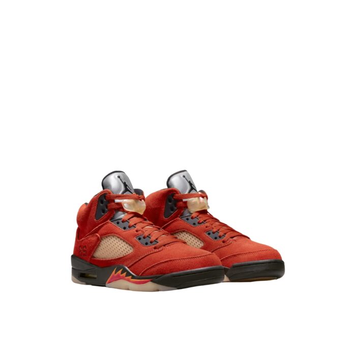 NIKE AIR JORDAN 5 MARS FOR HER MARTIAN SUNRISE BLACK FIRE RED MUSLIN BRIGHT MANDARIN DD9336 800