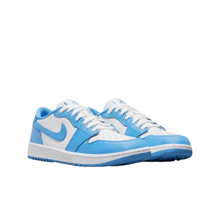 NIKE AIR JORDAN 1 LOW G WHITE AND UNIVERSITY BLUE DD9315 100