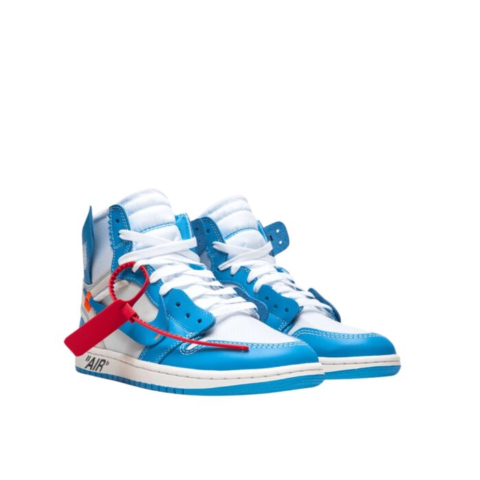 NIKE AIR JORDAN 1 RETRO HIGH X OFF WHITE UNIVERSITY BLUE AQ0818 148