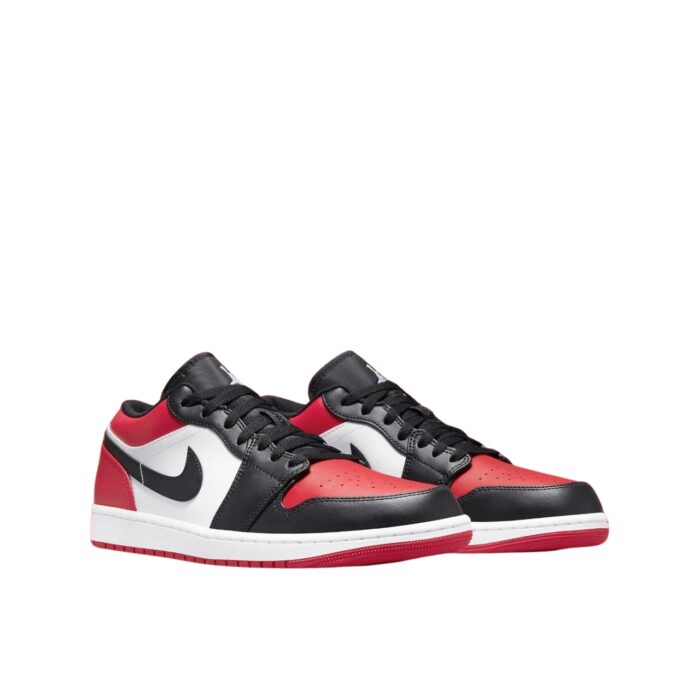 NIKE AIR JORDAN 1 LOW BRED TOE 553558 612