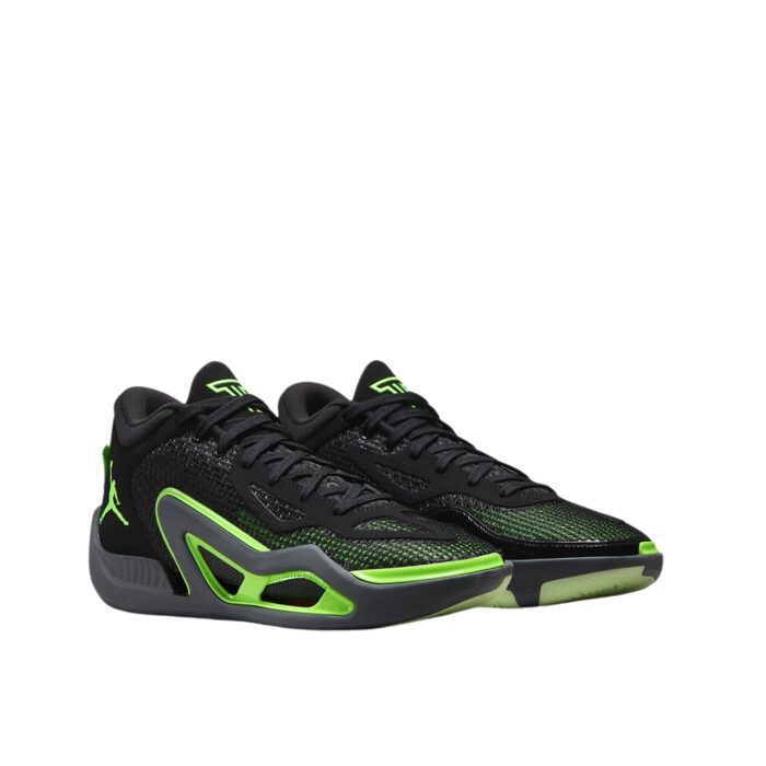 NIKE AIR JORDAN TATUM 1 BLACK GREEN STRIKE ANTHRACITE DZ3324 003