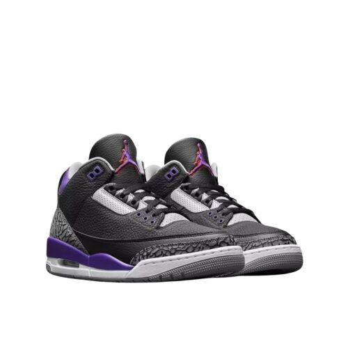NIKE AIR JORDAN 3 RETRO COURT PURPLE CT8532 050