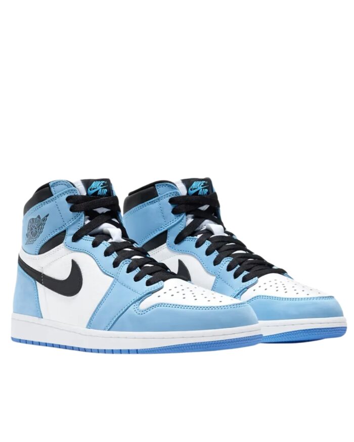 NIKE JORDAN 1 RETRO HIGH WHITE UNIVERSITY BLUE 555088 134