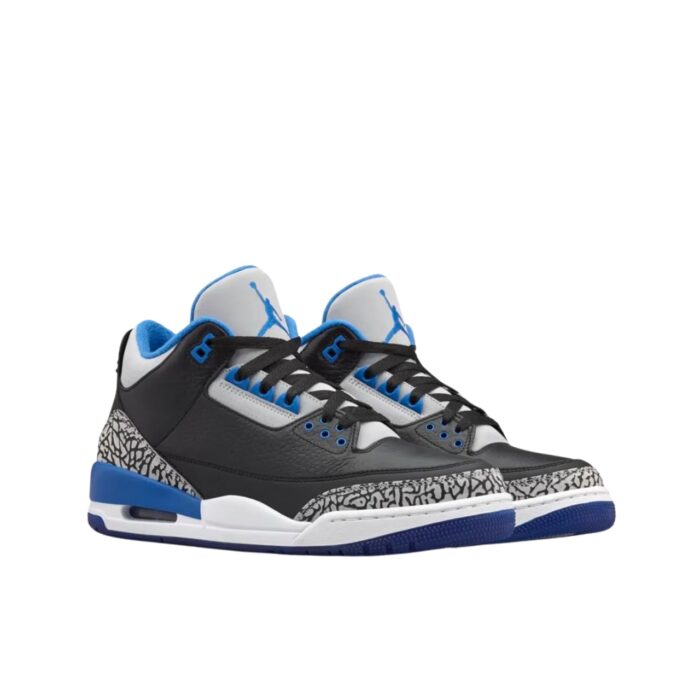 NIKE AIR JORDAN 3 RETRO SPORT BLUE 136064 007