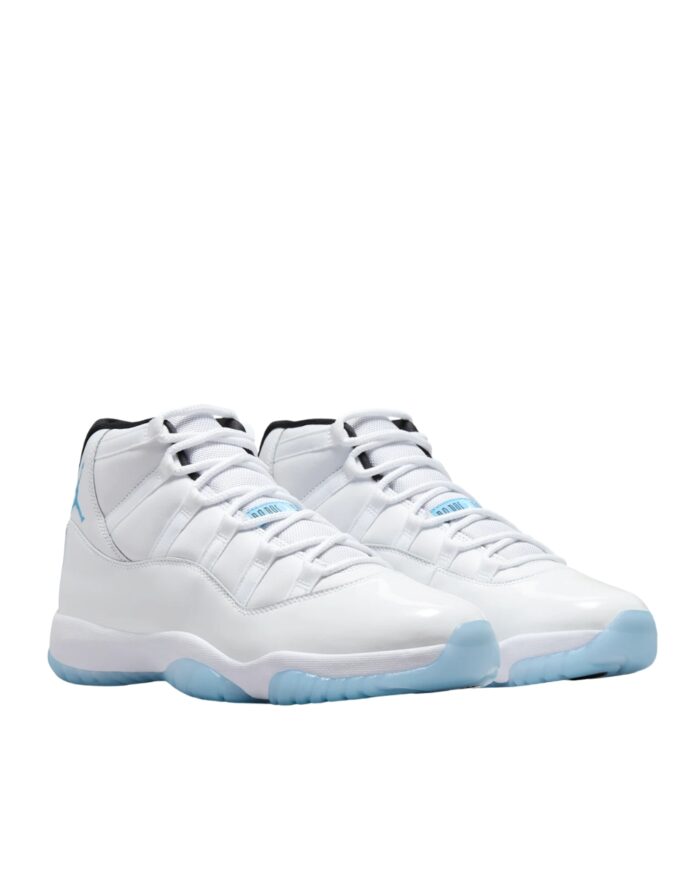 NIKE AIR JORDAN 11 LEGEND BLUE COLUMBIA WHITE LEGEND BLUE BLACK CT8012 104