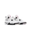 NIKE AIR JORDAN 4 WHITE CEMENT 2025 SUMMIT WHITE FIRE RED TECH GREY BLACK FV5029 100