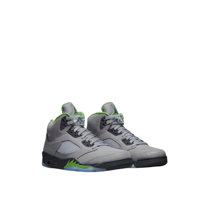 NIKE AIR JORDAN 5 GREEN BEAN FLINT GREY SILVER DM9014 003