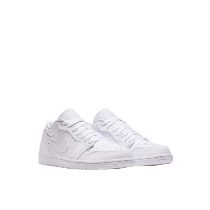 NIKE AIR JORDAN 1 LOW TRIPLE WHITE 553558 112