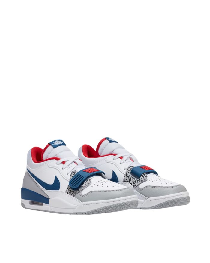 NIKE JORDAN LEGACY 312 LOW TRUE BLUE WHITE RED CD7069 104