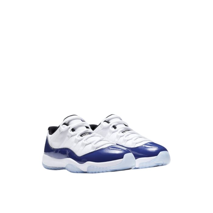 NIKE AIR JORDAN 11 RETRO LOW WHITE CONCORD SKETCH WHITE BLACK CONCORD AH7860 100