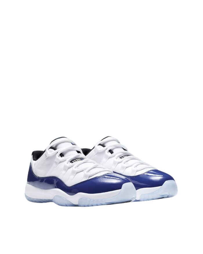 NIKE AIR JORDAN 11 RETRO LOW WHITE CONCORD SKETCH WHITE BLACK CONCORD AH7860 100