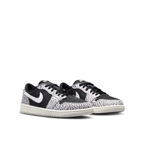 NIKE AIR JORDAN 1 RETRO LOW OG BLACK CEMENT CZ0790 001