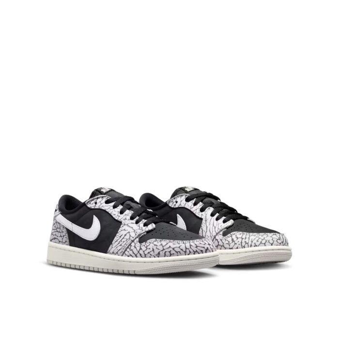 NIKE AIR JORDAN 1 RETRO LOW OG BLACK CEMENT CZ0790 001